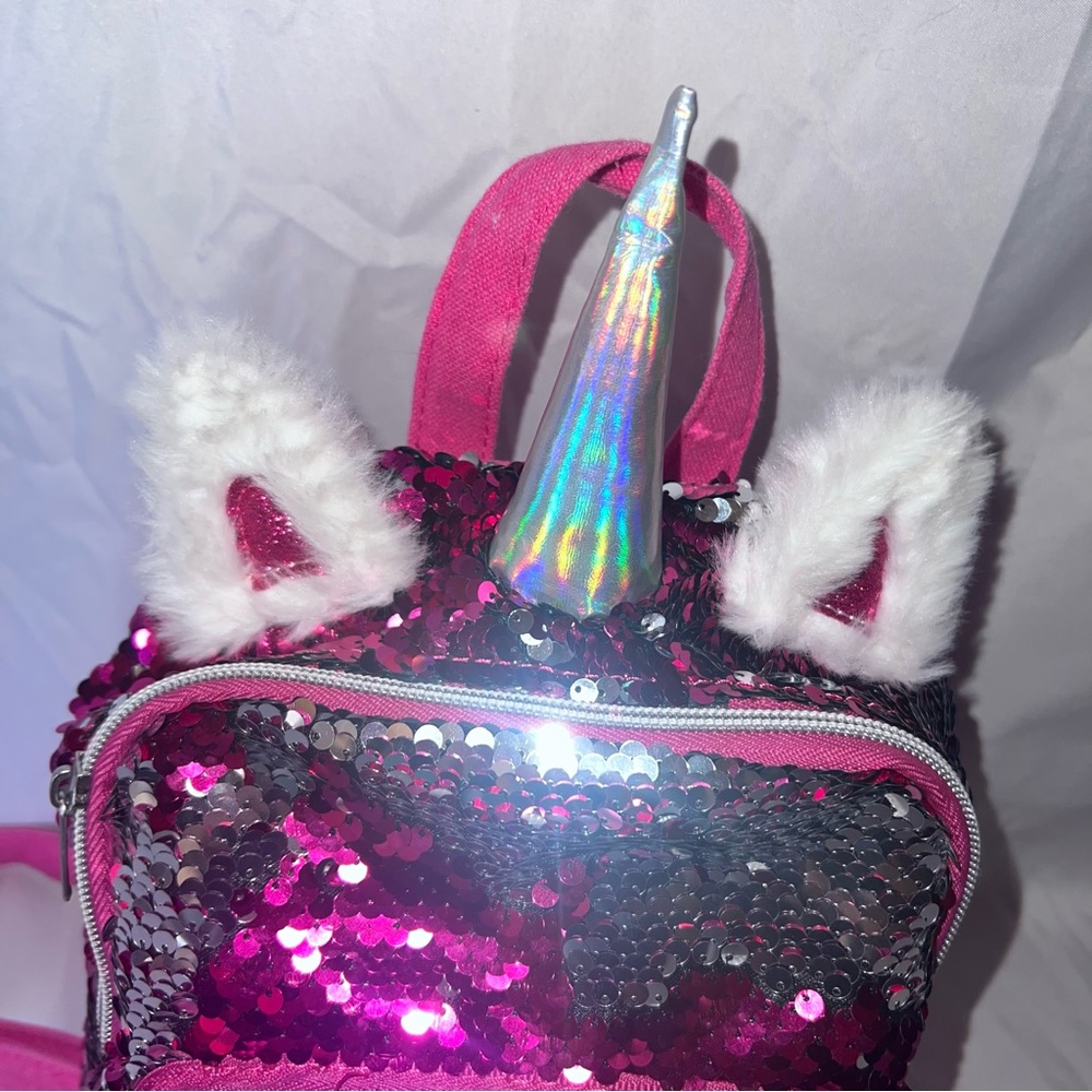 Small sequin backpack - Picture 2 of 3